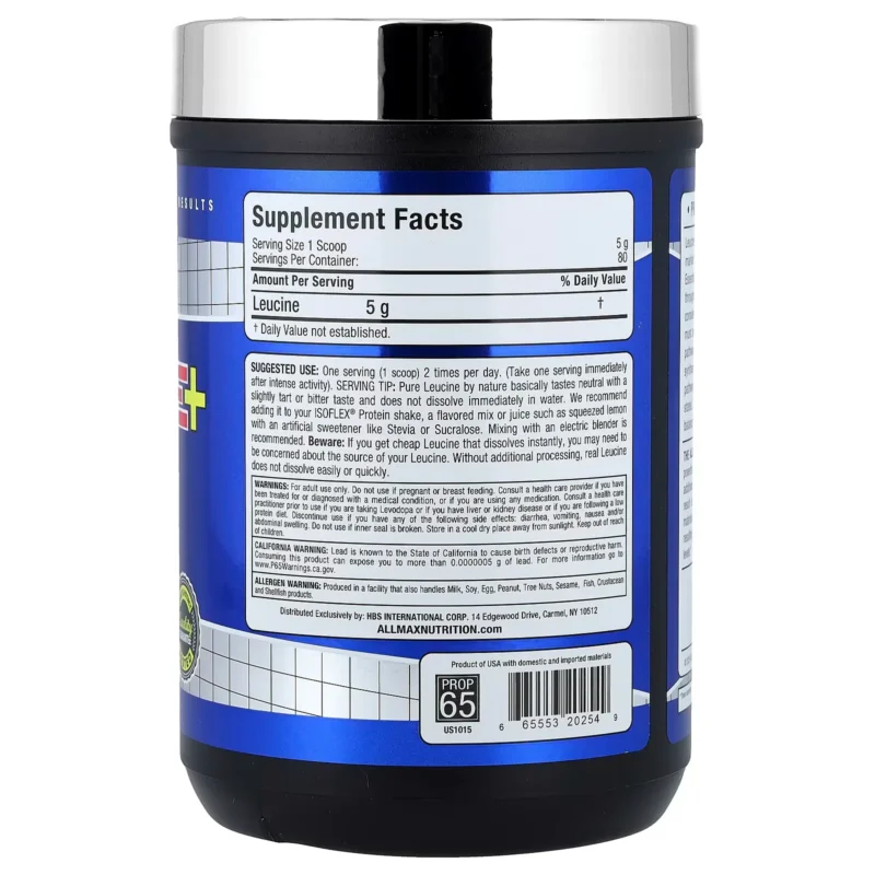 Leucina allmax nutrition envia suplementos sf