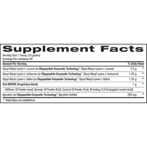 Best Bcaa 60 Serv Facts