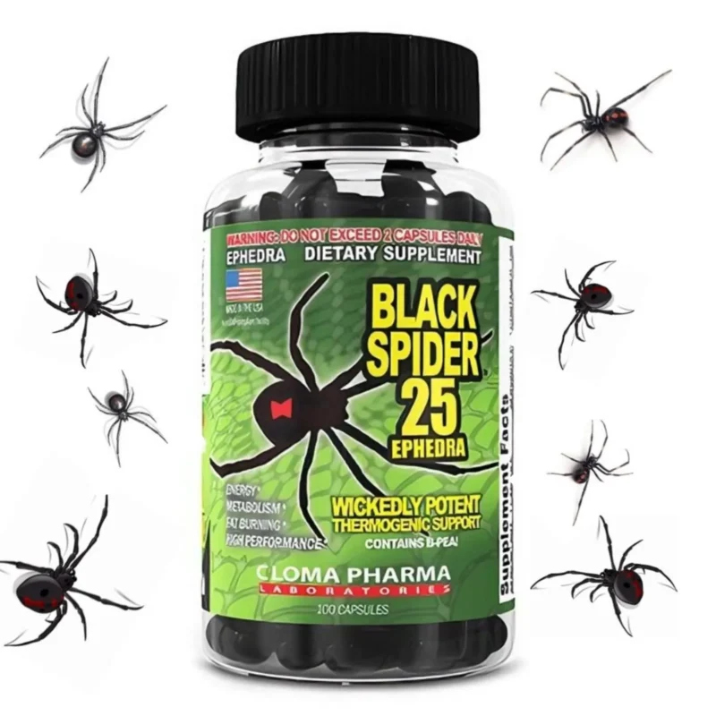 black spider clomapharma quemador envia suplementos (1)