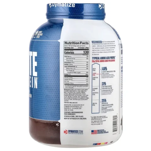 elite casein dymatize chocolate envia suplementos sf