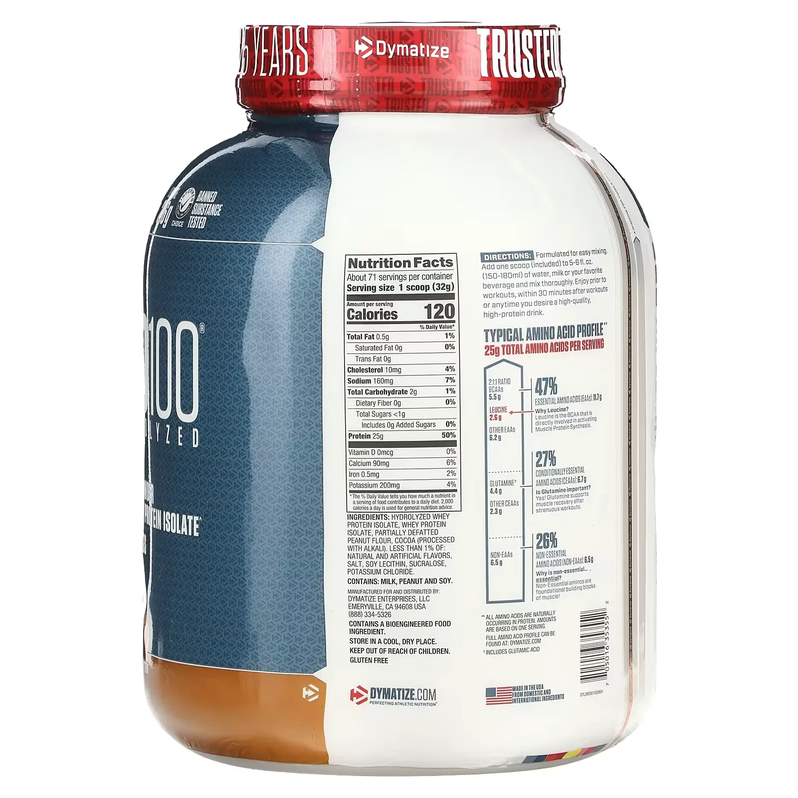 iso 100 chocolate peanut butter envia suplementos sf