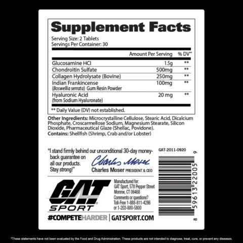 joint support gat sport envia suplementos sf