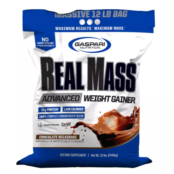 real mass 12 lbs - gaspari nutrition