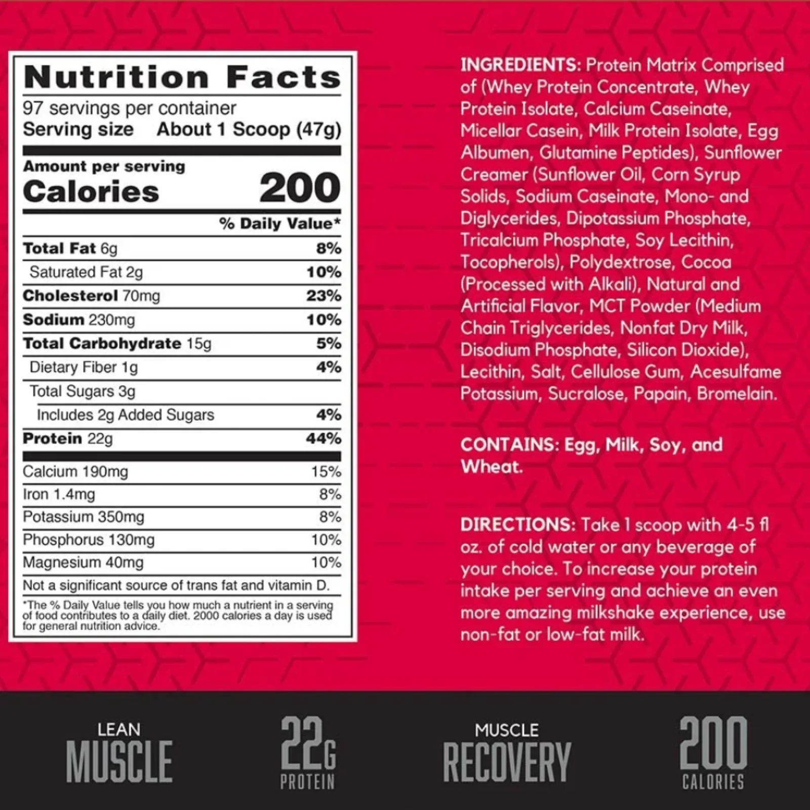 Syntha-6 de BSN suplemento de proteina