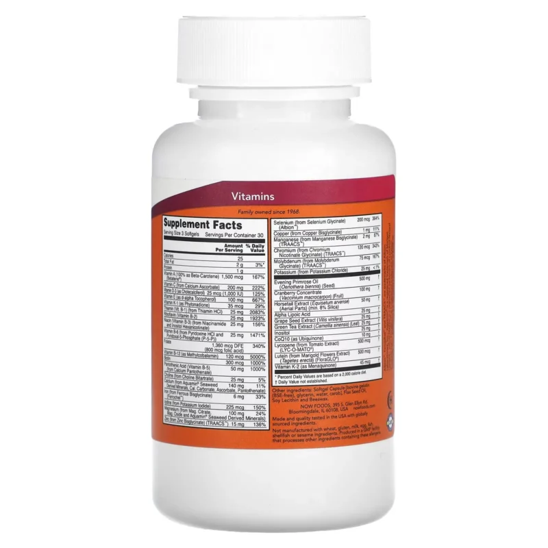 Multivitaminico Eve now foods para mujer envia suplementos sfMultivitaminico Eve now foods para mujer envia suplementos sf