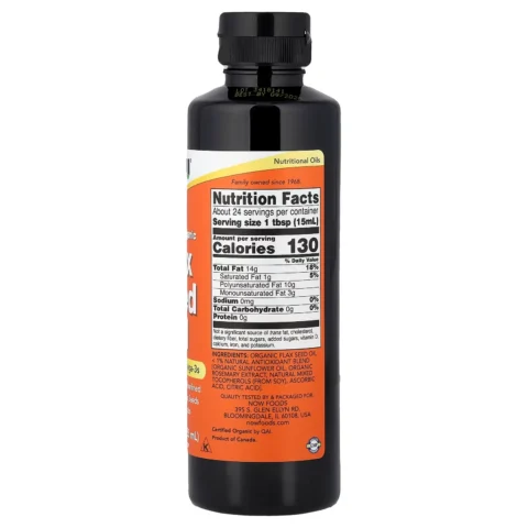 aceite de linaza now foods envia suplementos sf