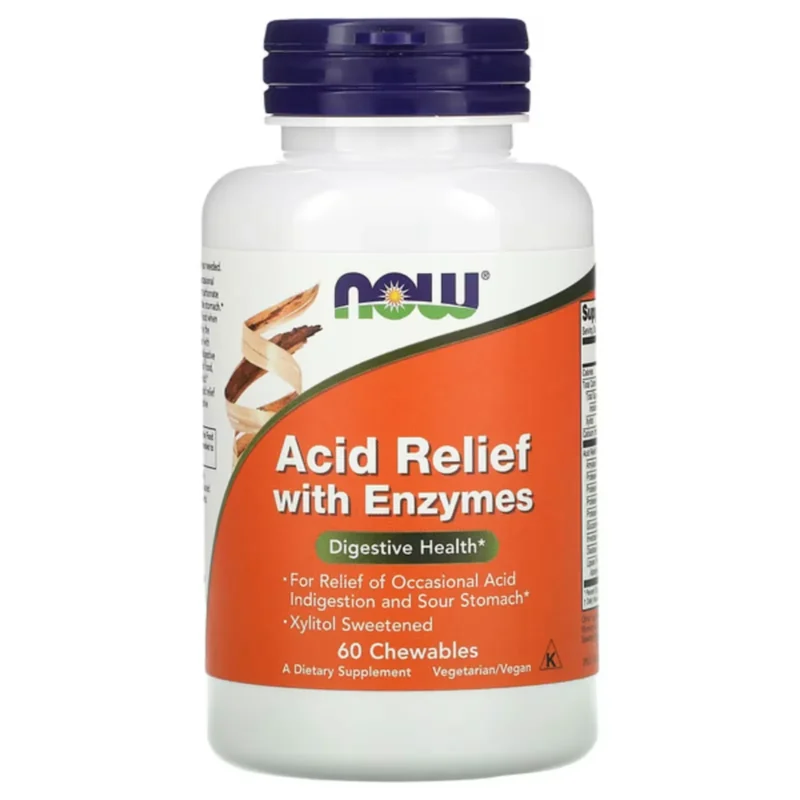 acid relief now foods envia suplementos