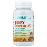 berry deophilus chewables now foods kids envia suplementos