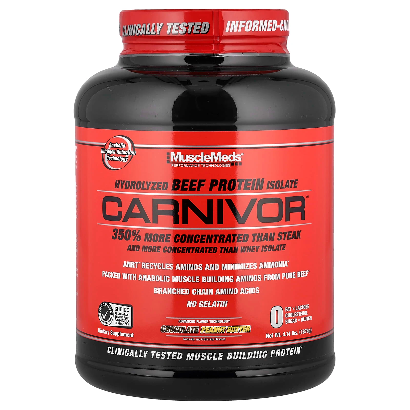 carnivor 4 lbs musclmeds envia suplementos