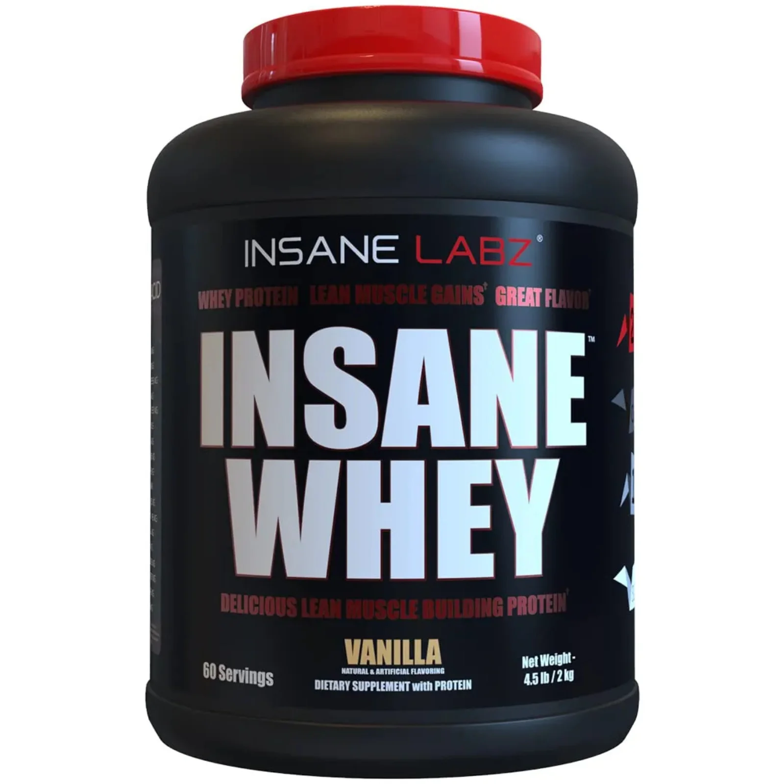 insane whey 4.6 lbs insane labz envia suplementos Vainilla