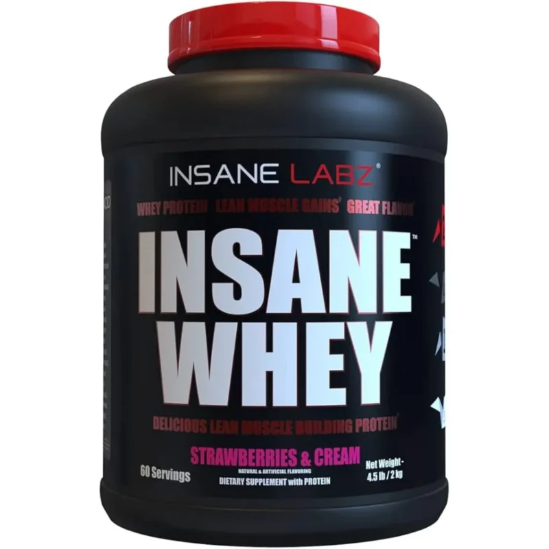 insane whey 4.6 lbs insane labz envia suplementos fresa