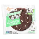 Lenny Larrys Complete Cookie tabla nutricional ingredientes vegana kosher certified