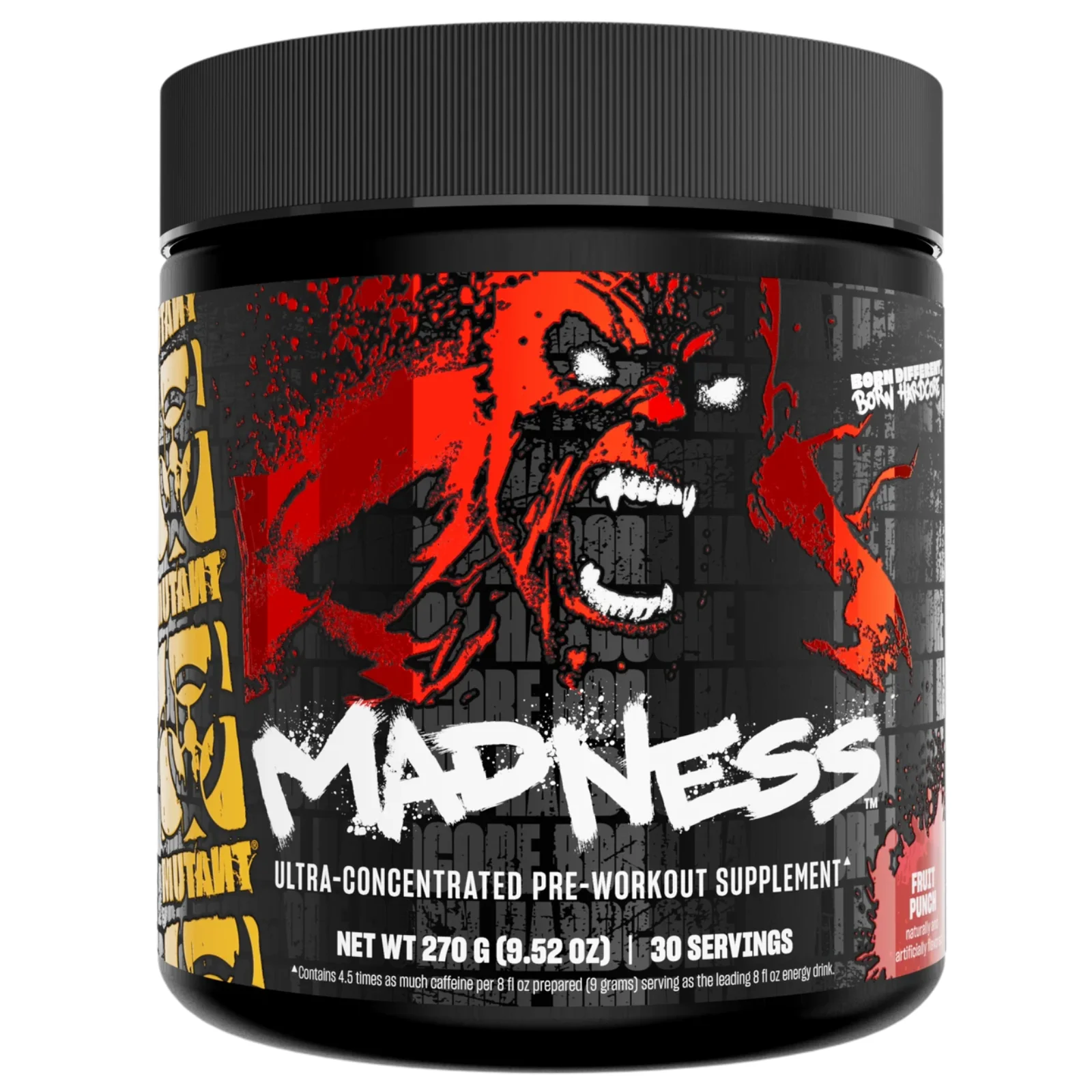 mutant-madness-30-serv 300-350mg-cafeina-dual-source l-citrulina-beta-alanina-taurina energia-explosiva-enfoque-precision