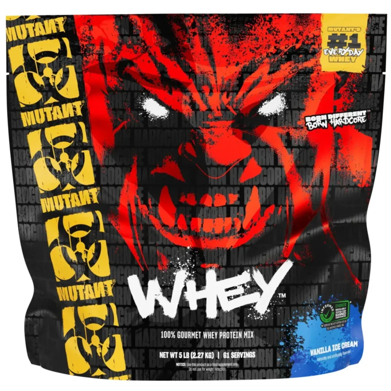 mutant whey 5 lbs vainilla envia suplementos
