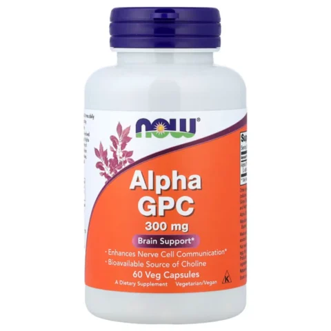 Alpha GPC now foods envia suplementos