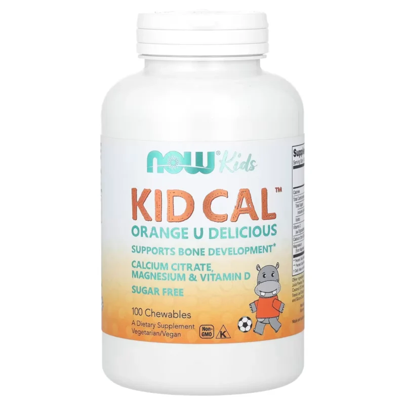 KID CAL Now Foods Now Kids envia suplementos