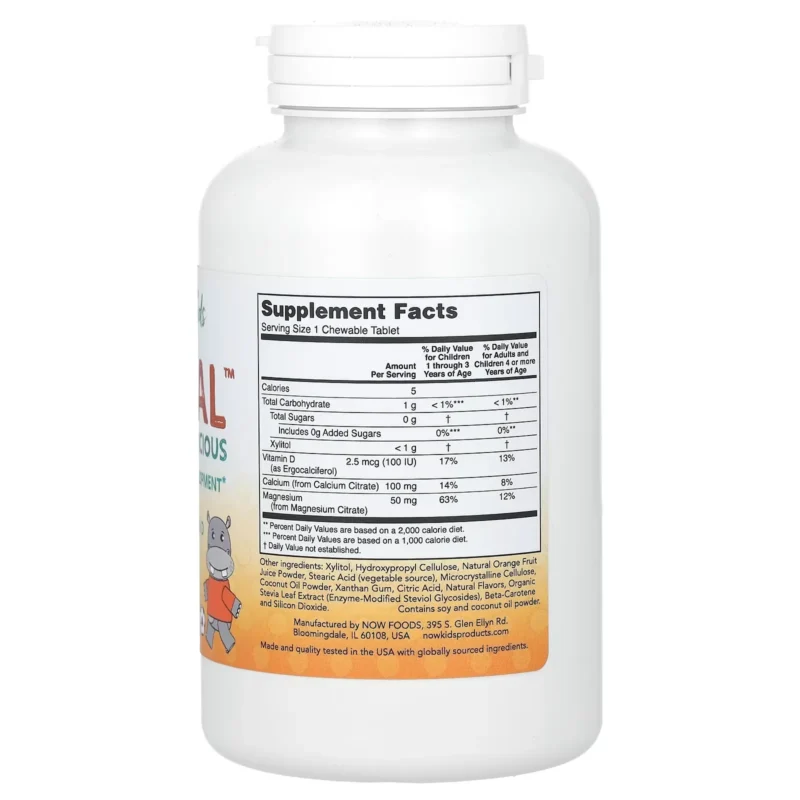 KID CAL Now Foods Now Kids envia suplementos sf