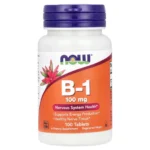 vitamina-b-1-now-foods-100mg-tabletas-frente
