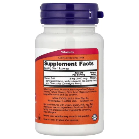 tabla-nutricional-vitamina-b-12-now-foods-suplemento