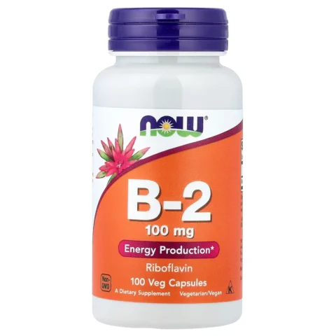 vitamina-b-2-now-foods-100mg-capsulas-frente