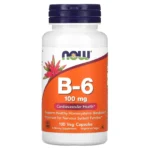 vitamina-b-6-now-foods-100mg-tabletas-frente