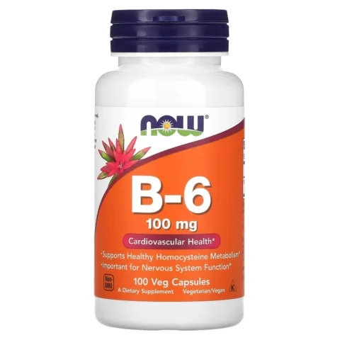 vitamina-b-6-now-foods-100mg-tabletas-frente