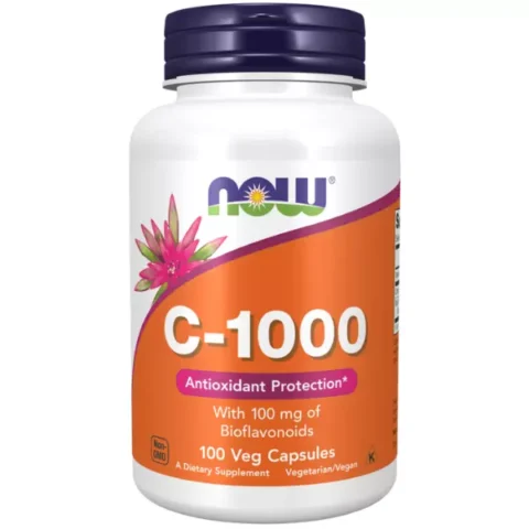Vitamina c-1000 100 caps now foods