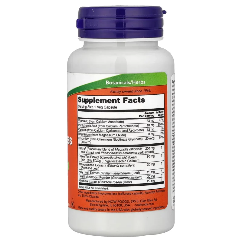 adrenal stress support now foods envia suplementos sf