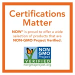 banner now foods envia suplementos caertification matter