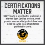 certificaction matters now foods envia suplementos