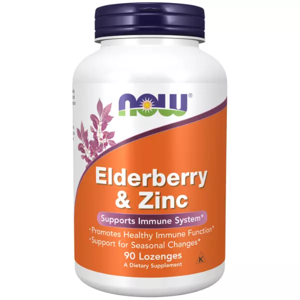 elderberry y Zinc Now