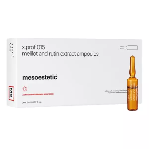 extracto de meliloto y rutina mesoestetic