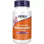 melatonina 10 mg now foods