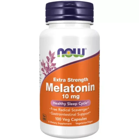 melatonina 10 mg now foods