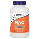nac 600 mg now foods 250 caps envia suplementos