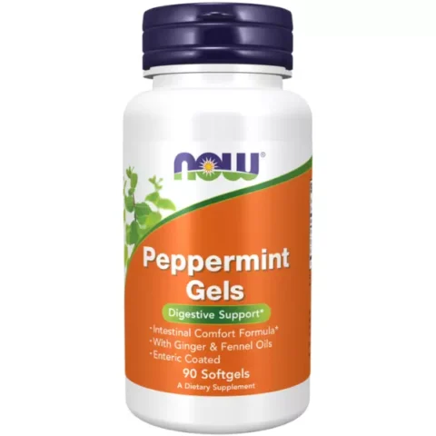 peppermint gel now foods