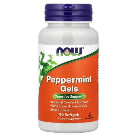 peppermint gels now foods envia suplementos geles de menta