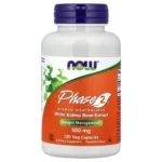 Suplemento Phase 2 Now Foods neutralizador de almidón cápsulas vegetales