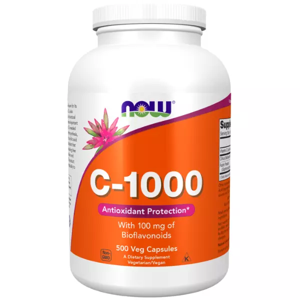 vitamina c-100 500 caps Now Foods