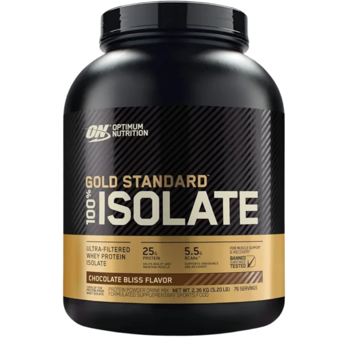 Gold Standard 100% Isolate 5 Lbs - Optimum Nutrition