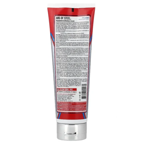 Tubo de crema Abs of Steel de SteelFit con CoAxel al 5 por ciento