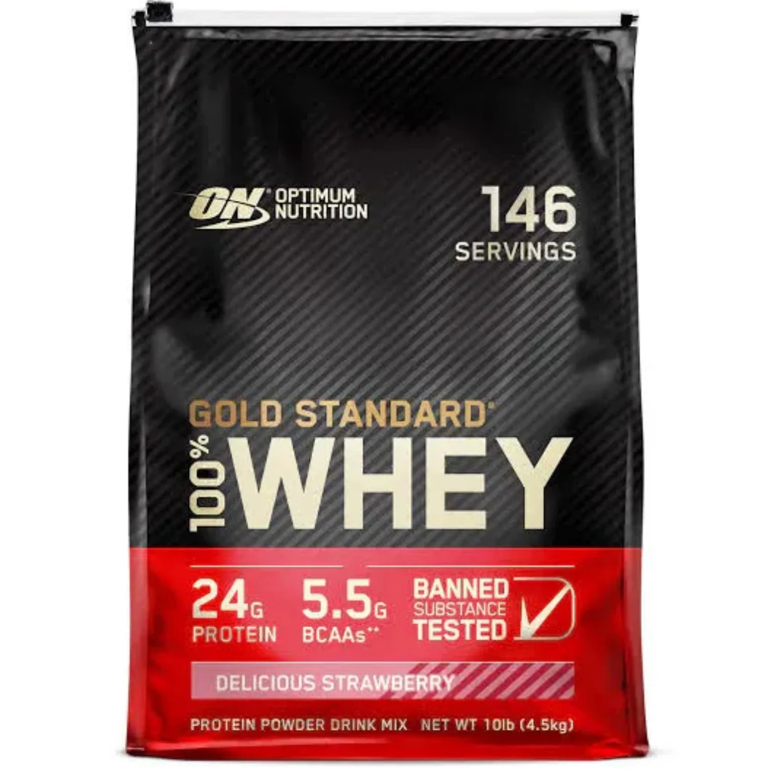 gold standard 10 lbs chocolate optimum nutrition envia suplementos strawberry