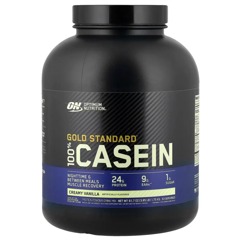 gold standard 100% Casein Optimum Vainilla nutrition envia suplementos