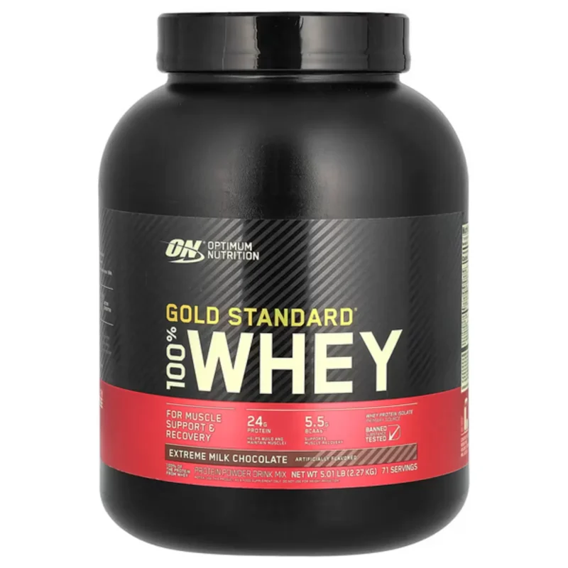 gold standard 100% whey 5 lbs optimum nutrition envia suplementos extreme milk chocolate