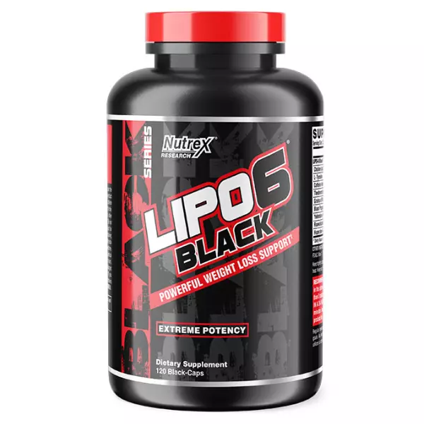 lipo 6 black 120 caps nutrex
