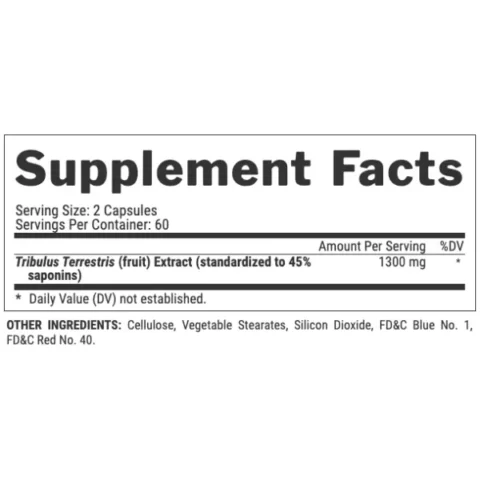 tribulus black 1300 nutrex sf