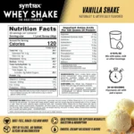 whey-shake 5-lbs syntrax tabla-nutricional dairy-protein-blend-whey-concentrate-isolate-peptidos-glutamina