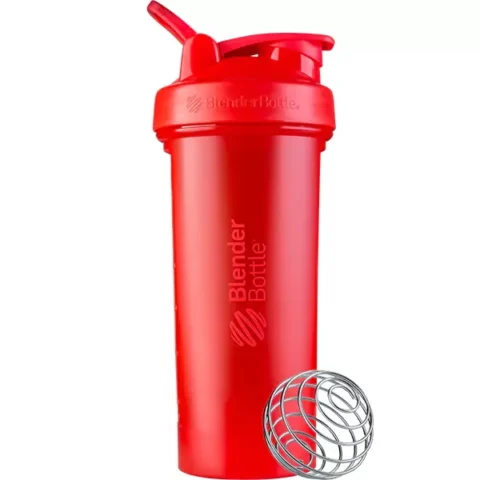 shaker classic blender bottle rojo envia suplementos