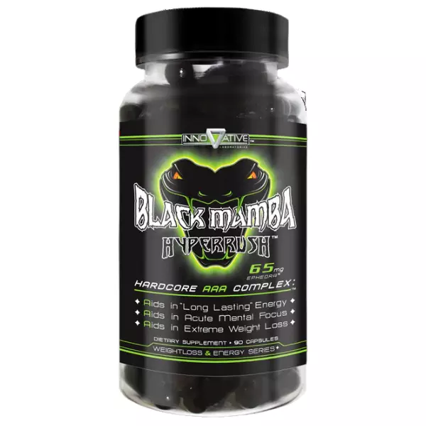 black mamba hyperrush innovate laboratories envia suplementos