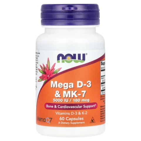 mega d-3 & mk7 now foods envia suplementos